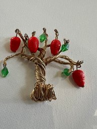 Unique Tree Brooch