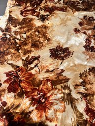 THIS Vintage Velvet Fabric Panel!!! You Remember It From Your Great Grandma