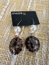 Chicos Brand New Earrings New