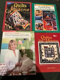 4 Quilting And Craft Books