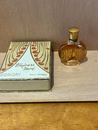 Wow!! Corday Toujours Moi Pure Perfume 1/2 Oz  Bottle In Original Box Full