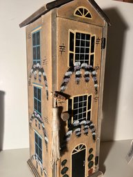 19' Hand Painted Curio Cabinet