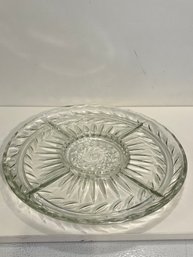 13 Inch Glass Serving Platter