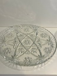 13 Inch Glass Serving Platter