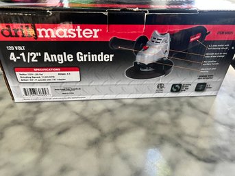 Drill Master 4 1/2 Inch Angle Grinder
