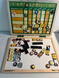 Wooden Melissa And Doug Magnetic Responsibility Chart