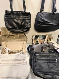 Lot Of Mostly Vintage Purses And Handbags