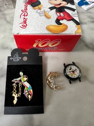 Lot Of Disney Watch And Jewelry