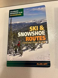 Colorado Mountain Club Guidebook Ski & Snowshoe Routes Colorado's Front Range CMC