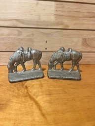Pair Of Vintage Horse Bookends