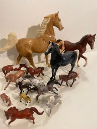 Assorted  Vintage Plastic Horses