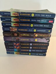 Collection Of Warriors Books From  Erin Hunter