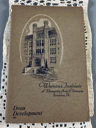 Women's Institute Of Domestic Arts Dress Development