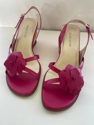 Karen Scott Pink Wedge Sandals Size 7M