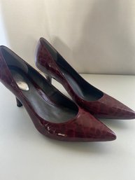 Brand New Alfani Pointed Toe Leather High Heels Size 8