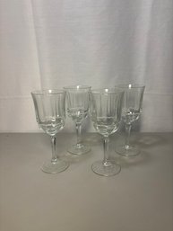 Set Of Four Wine Glasses