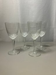 Set Of Four Wine Glasses