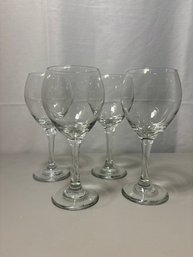 Set Of Four Wine Glasses