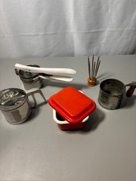 Set Of Five Vintage Kitchen Trinkets