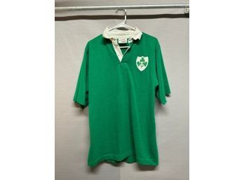 Halbro Ireland Rugby Jersey Shirt Green Vintage 2xl