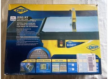 Tile Wet Saw - New In Box