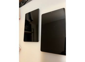 Lot Of Two Lenovo Tablets With Cameras.