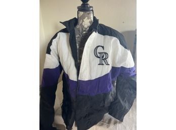 Vintage XL Colorado Rockies Jacketvintage Colorado Rockies Jacket