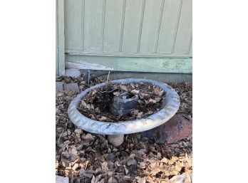 4 Foot Outdoor Bird Bath