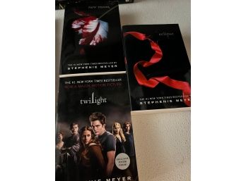 Three Books Stephenie Meyer Twilight Saga Series