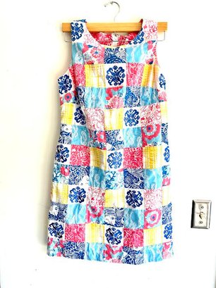 Lilly Pulitzer Quilted Summer Dress Size 4