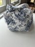 Handmade French Toile Fabric Summer Shoulder  Bag