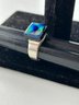 Modernism Multi Color Glass Ring