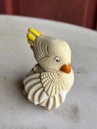 Carved Bird Figurine