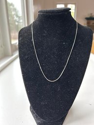 Very Elegant Made In ITALY  Thin Sterling (925) Silver Chain