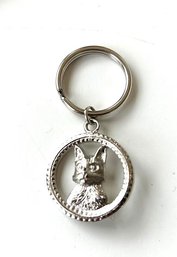 Double-Sided Cat Keychain