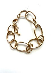 Gold Tone Couture Loop Bracelet