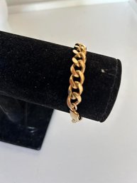 Vintage Gold Tone Chain Bracelet