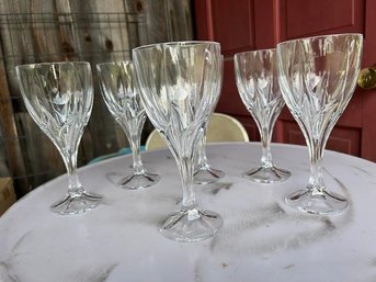 S-6. Tall Wine Glasses