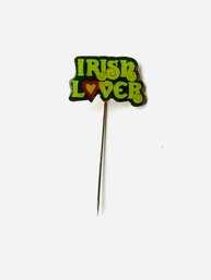 1979 Sign SWIB Small IRISH LOVER Vintage Stick Pin