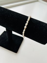 14k Gold Freshwater Pearl Bracelet