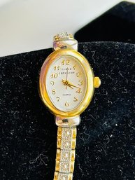 Vintage Sarah Coventry Gold Tone Watch Untested