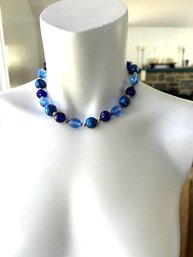 The Blues And Golds Short Necklace / Chocker