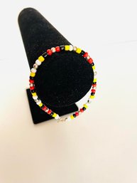 Handmade Happy Color Small Beaded Bracelet