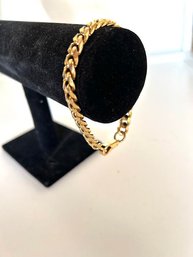 Vintage Gold Tone Chain Bracelet
