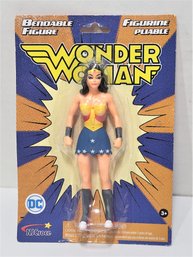 WONDER WOMAN BENDIE FIGURE MINT ON CARD DC COMICS