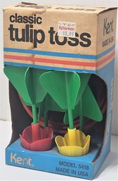 CLASSIC TULIP TOSS YARD GAME MADE IN USA BY KENT CIB RARE