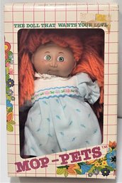 MOP PETS DOLL VINTAGE 1980s CABBAGE PATCH STYLE IN BOX