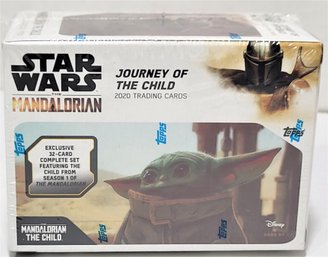 2020 Topps Starwars Mandalorian Journey Of The Child Sealed 32-card Set