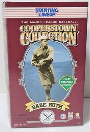 STARTING LINEUP 1996 BABE RUTH 12' FULLY POSEABLE COOPERSTOWN COLLECTION NIB