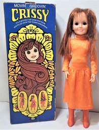 VINTAGE 1971 IDEAL MOVIN GROOVIN CRISSY DOLL MIB